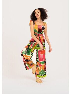 NWT Anthropologie Bel Kazan Evie Jumpsuit Size XS